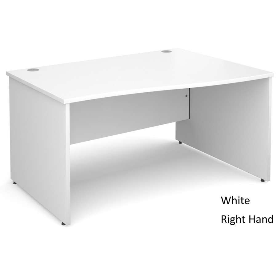 Maestro 25 Wave Office Desk - Panel End Legs